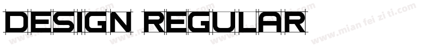 Design Regular字体转换
